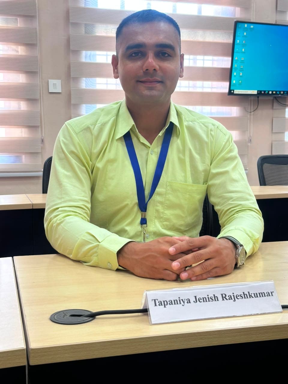 Lt Jenish Tapaniya
